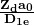 \bf\Large\frac { { Z }_{ d }{\LARGE a }_{ 0 } }{ { D }_{ 1e }}